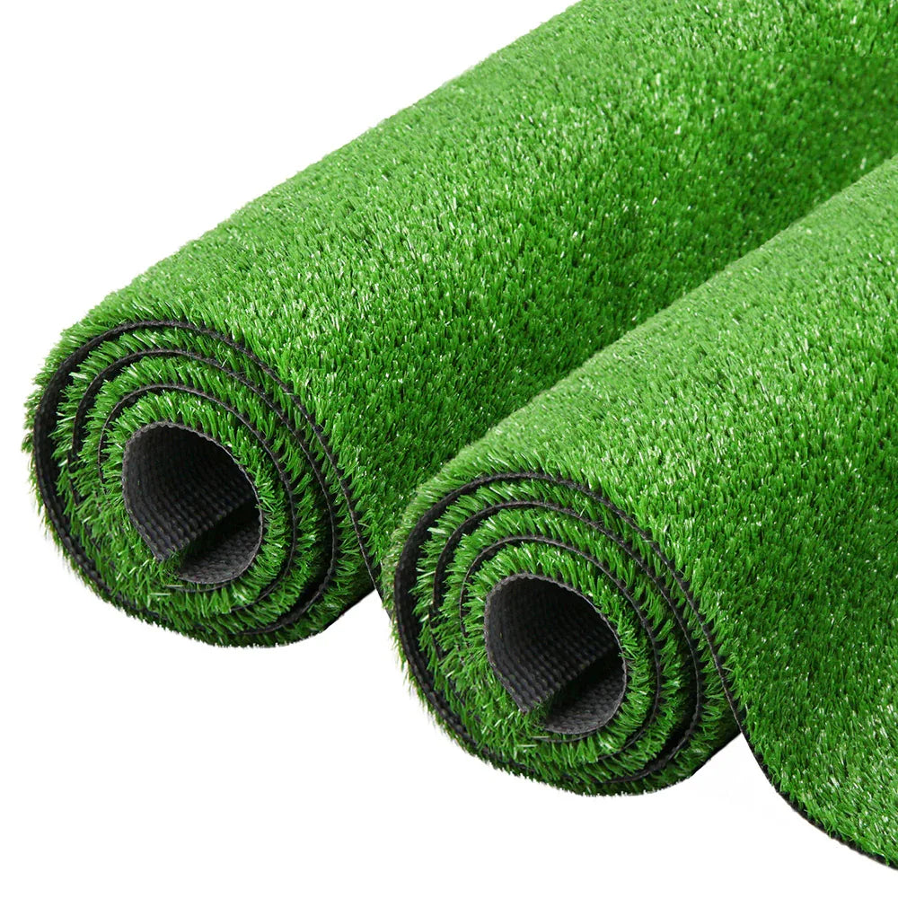 Prime Turf Artificial Grass Synthetic 20 SQM Fake Lawn 17mm 1X10M - Mekamart Australia