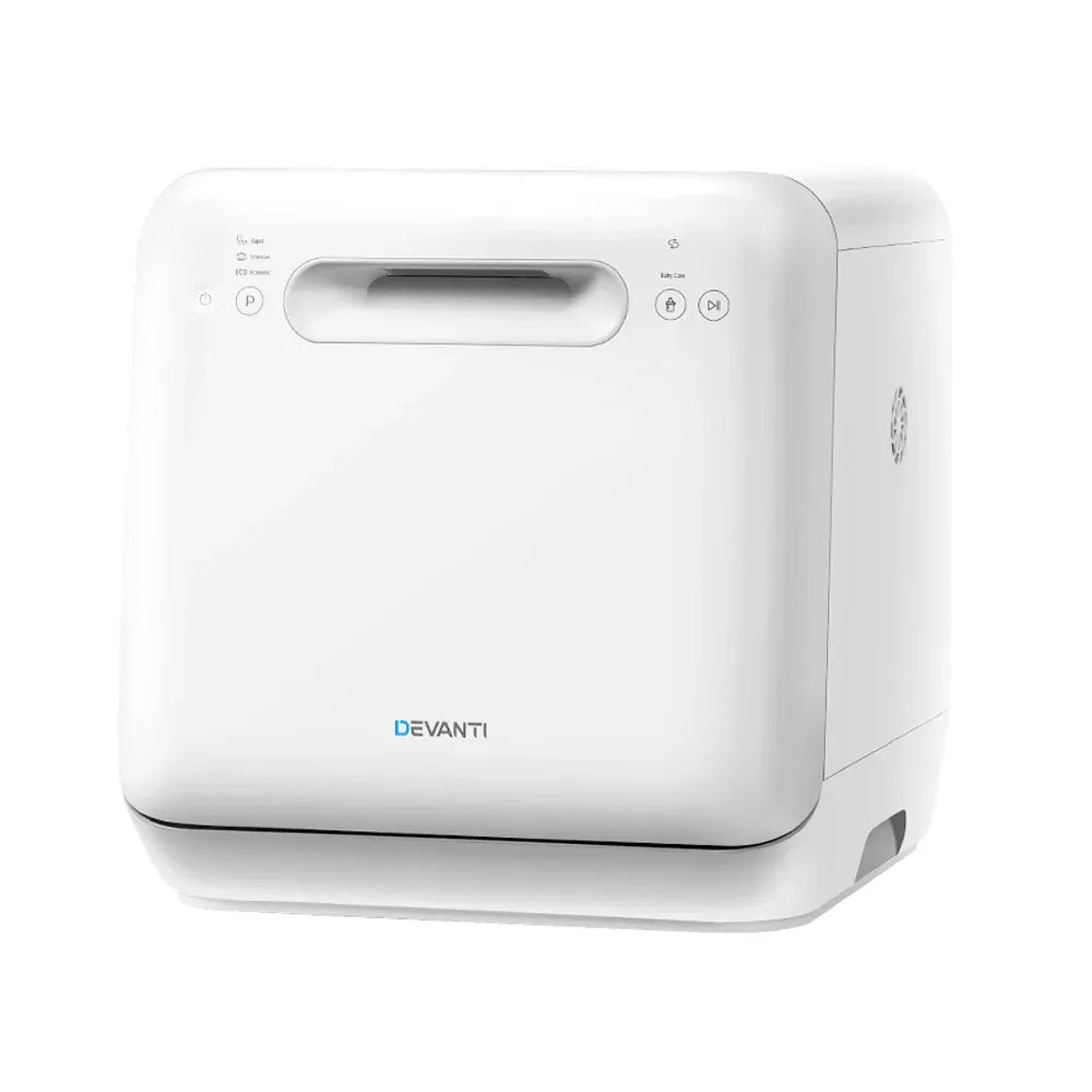 Devanti 3 Place Settings Benchtop Dishwasher - Mekamart Australia