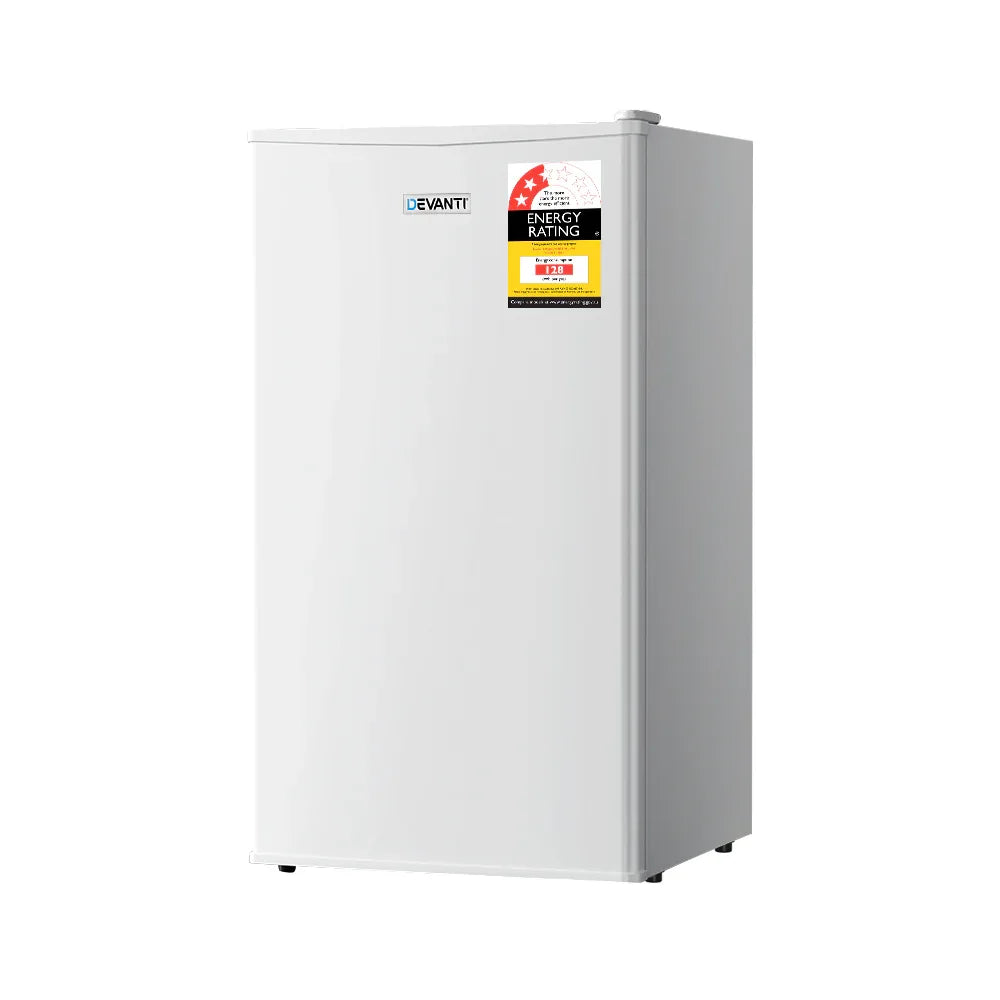 Devanti 95L Bar Fridge White - Mekamart Australia