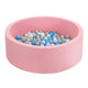 Keezi Kids Ball Pit 90x30cm Ocean Foam Play Pool Barrier Toys Children Pink - Mekamart Australia