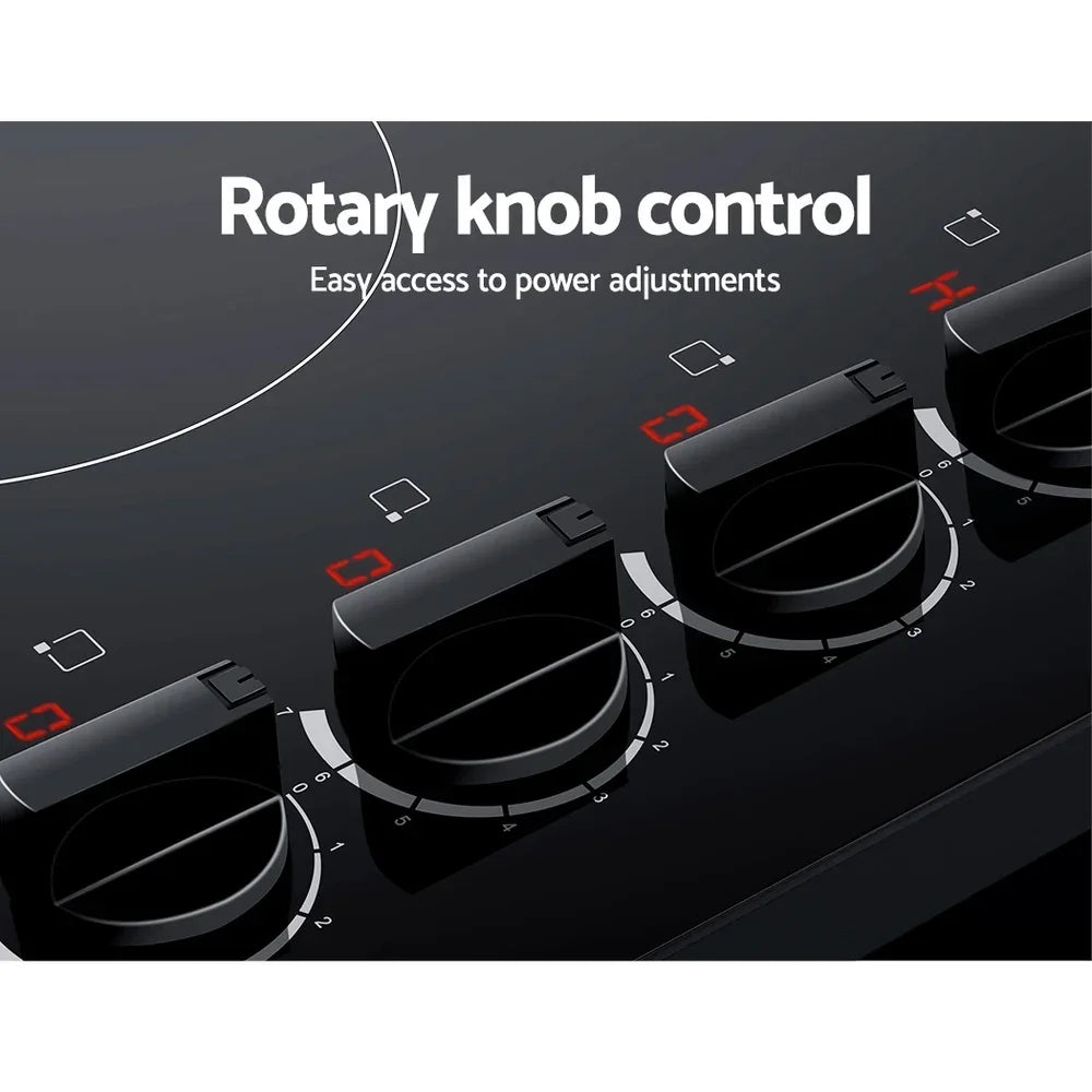 Devanti Electric Ceramic Cooktop 60cm - Mekamart Australia