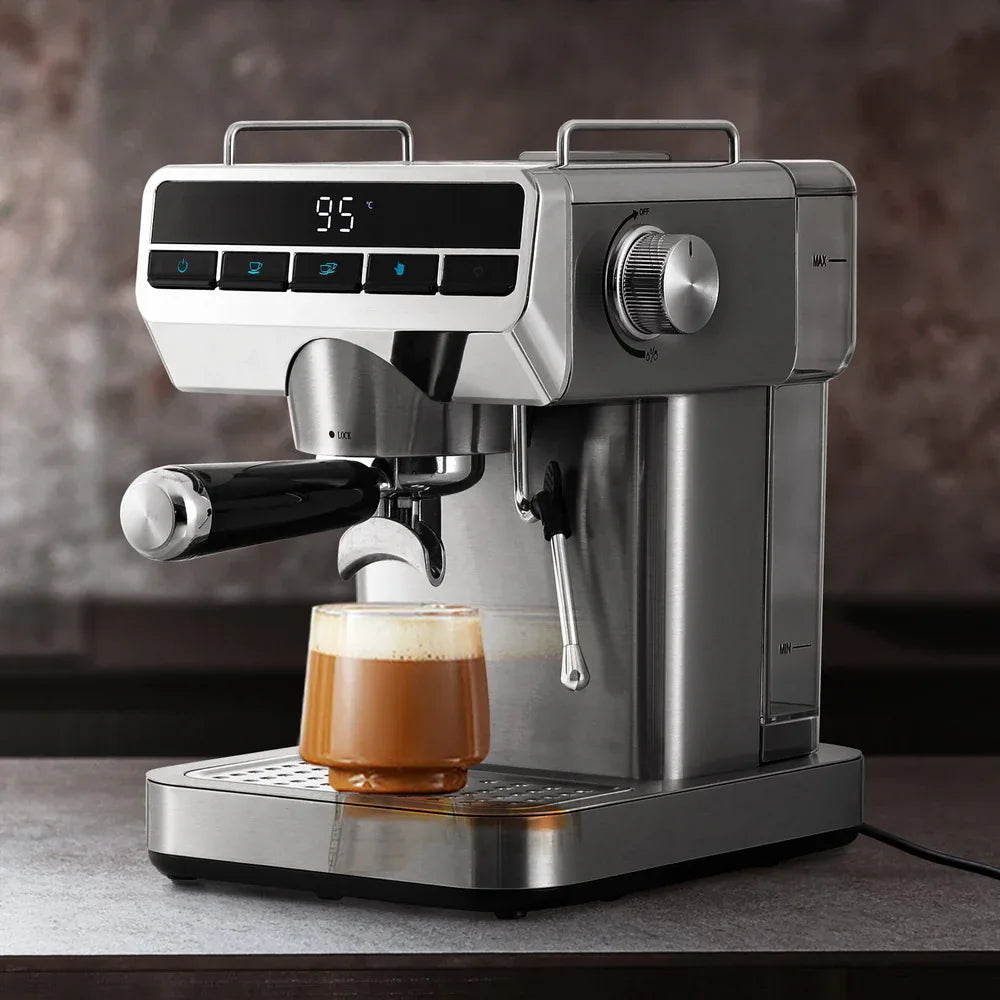 Devanti 20 Bar Coffee Machine Espresso Cafe Maker - Mekamart Australia