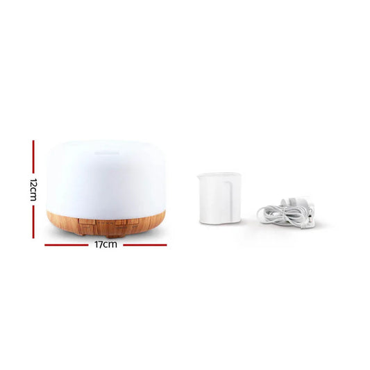 Devanti Aroma Diffuser Aromatherapy Humidifier 500ml - Mekamart Australia
