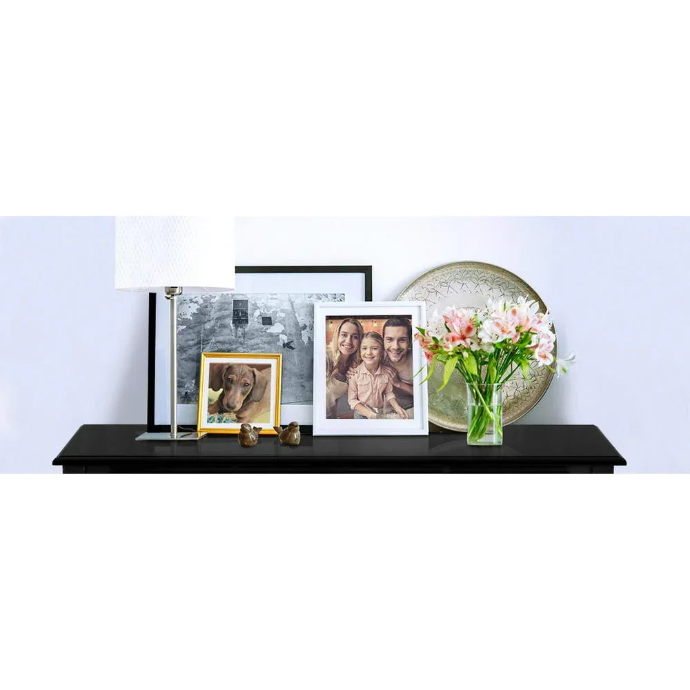 Artiss Console Table 3 Drawers Black Hamptons - Mekamart Australia