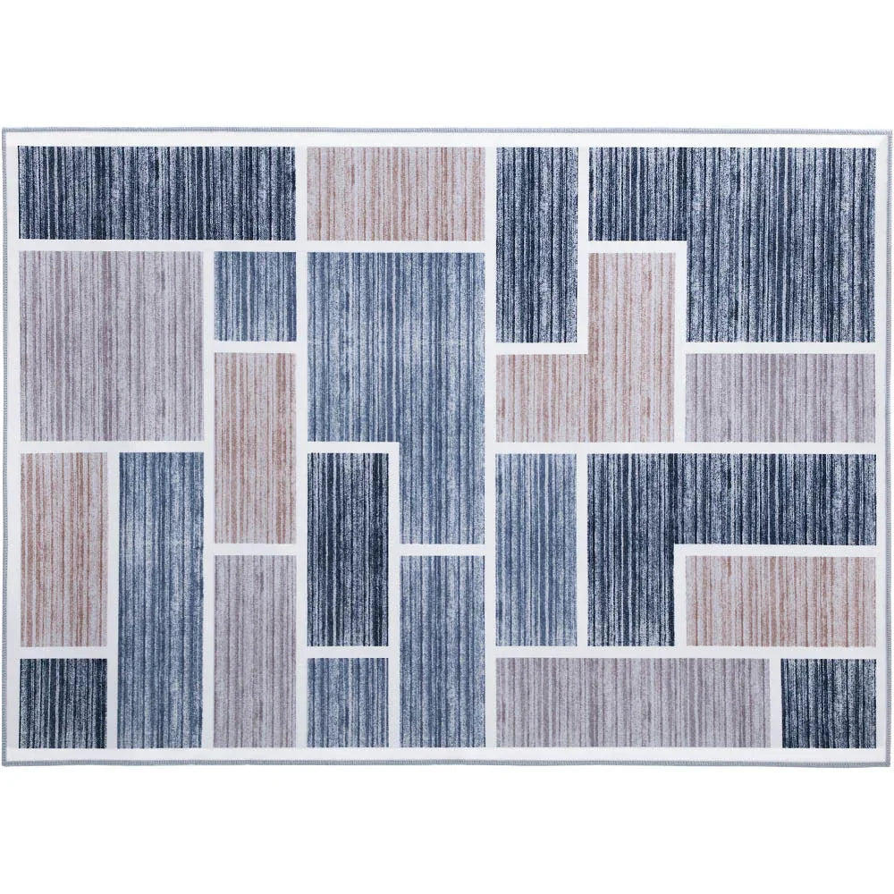 Artiss Rug 160x230cm Area Rug Large Carpet Soft Short Pile Modern Oblo - Mekamart Australia