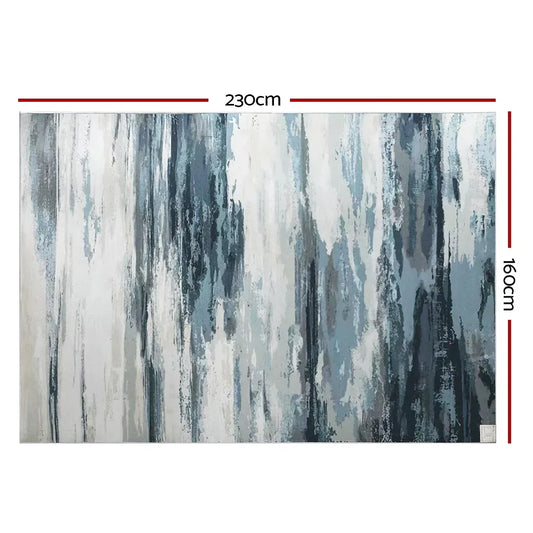 Artiss Rug 160x230cm Area Rug Washable Mat Large Carpet Soft Short Pile Poca - Mekamart Australia