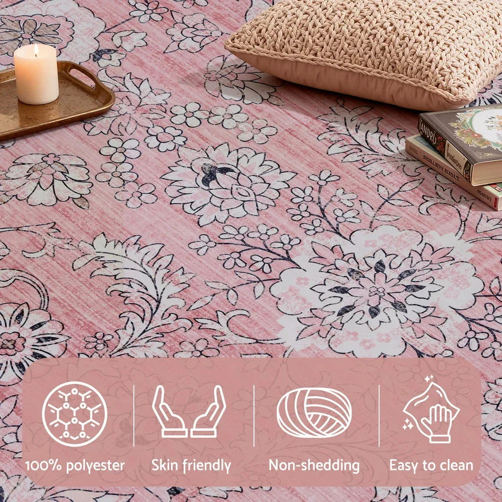 Artiss Floor Rug 240X340cm Large Washable Area Rug Vintage Living Room Carpet - Mekamart Australia
