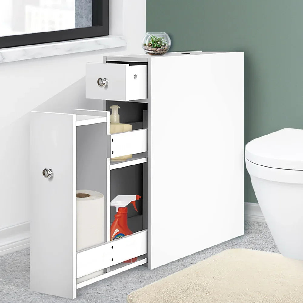 Artiss Bathroom Storage Cabinet Tissue Holder - Mekamart Australia