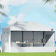 Instahut Gazebo Pop Up Marquee 3x6 Folding Tent Gazebos 500D Oxford Fabric White - Mekamart Australia