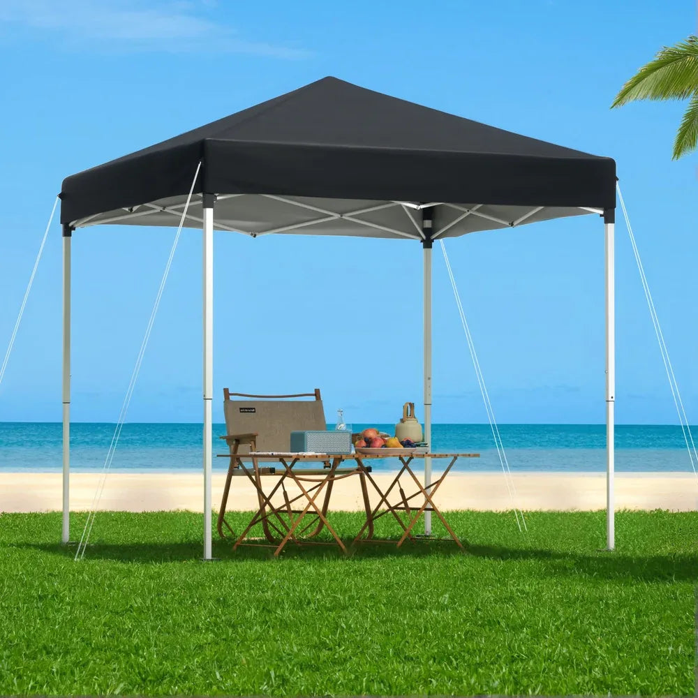 Instahut Gazebo 2x2m Outdoor Patio Garden Marquee Shade Black - Mekamart Australia