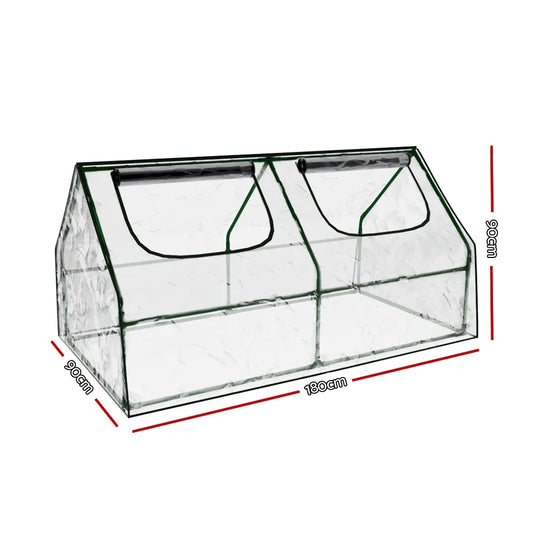 Greenfingers Greenhouse 1.8x0.9x0.9M Mini Green House Raised Garden Bed Planter Box - Mekamart Australia
