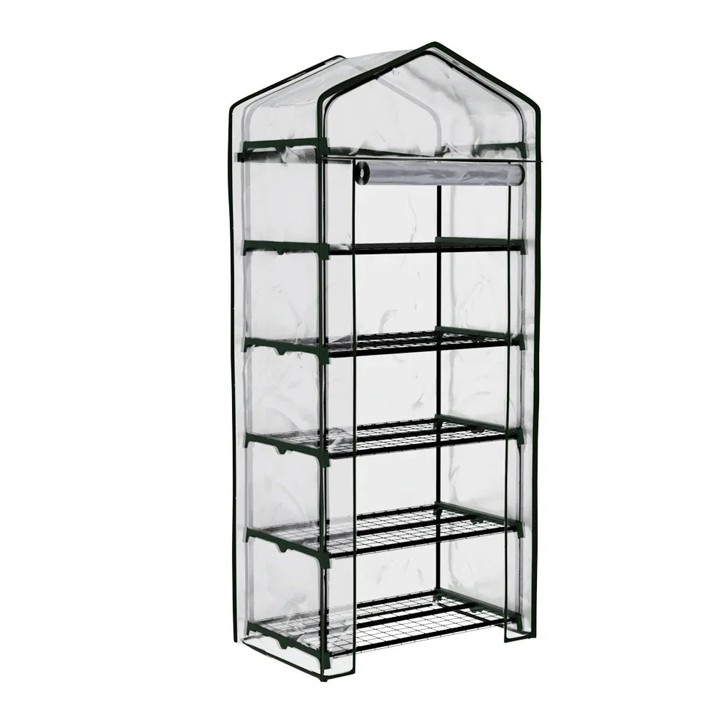 Greenfingers Greenhouse 5 Tiers Mini Green House Garden Bed Planter Box 1.9x0.7x0.5M - Mekamart Australia