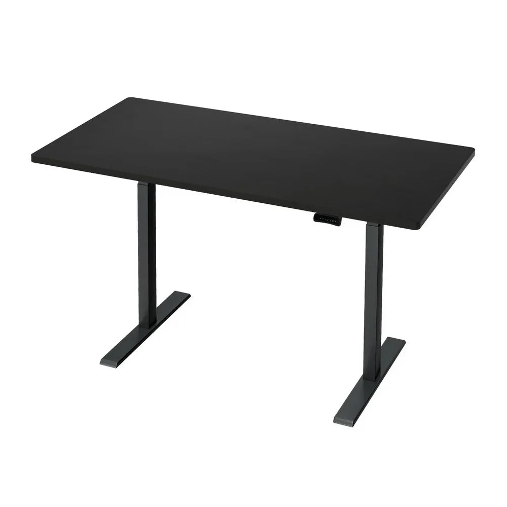 Artiss Standing Desk Motorised Dual Motor Black 140CM - Mekamart Australia