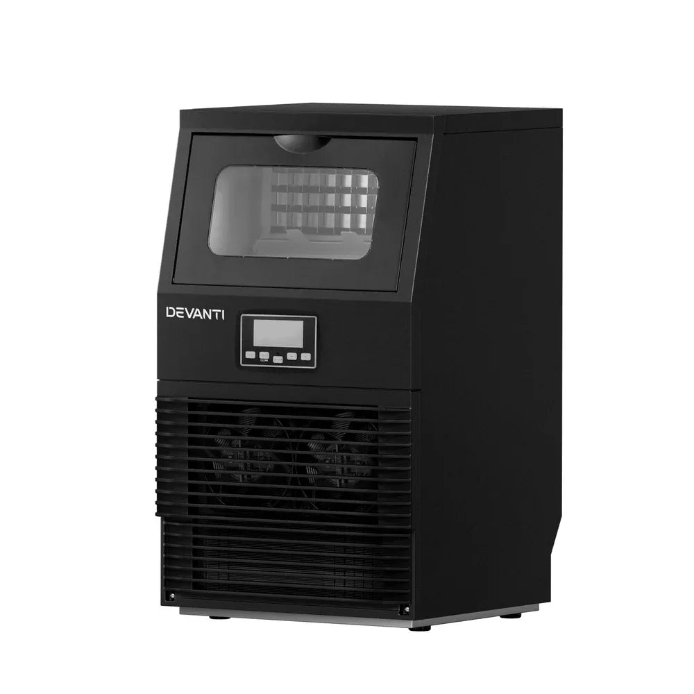 Devanti Commercial Ice Maker Cube Machine 30kg - Mekamart Australia