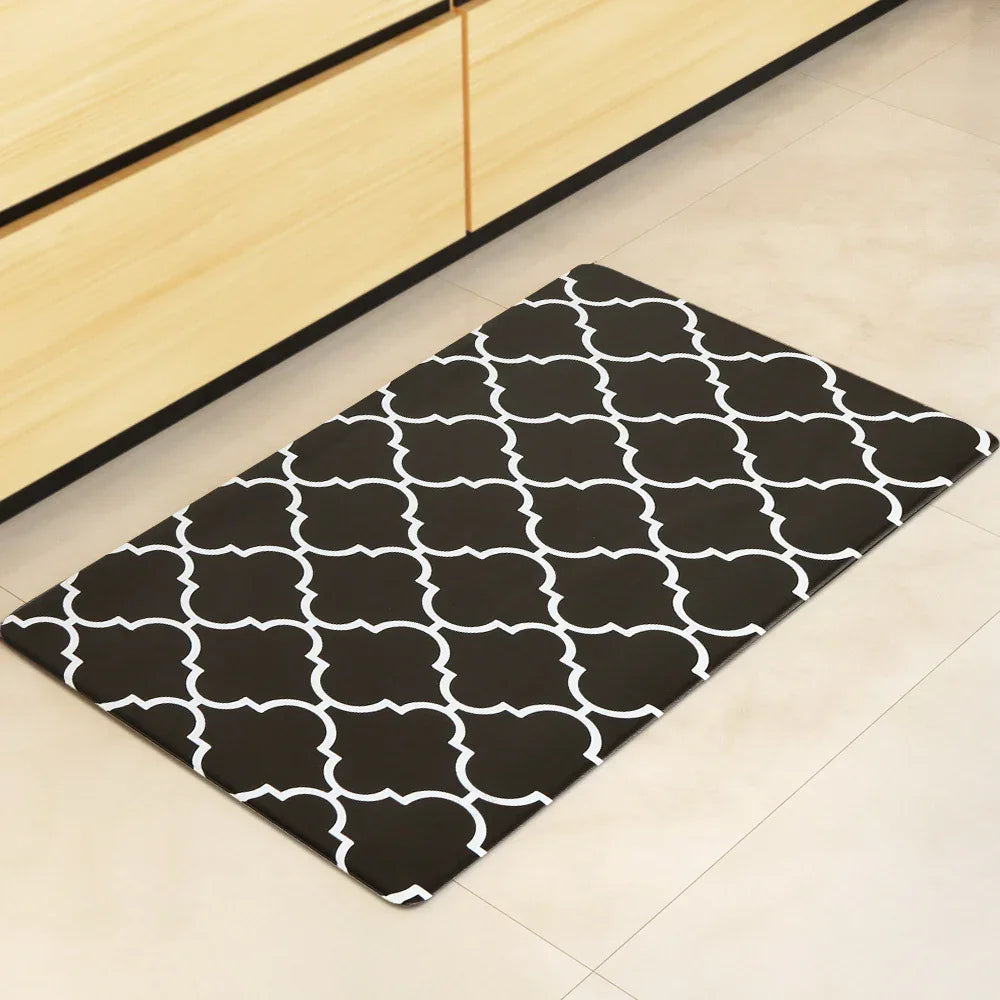 Artiss Kitchen Mat 45x75cm PVC Floor Rug Carpet Non-slip Gina - Mekamart Australia