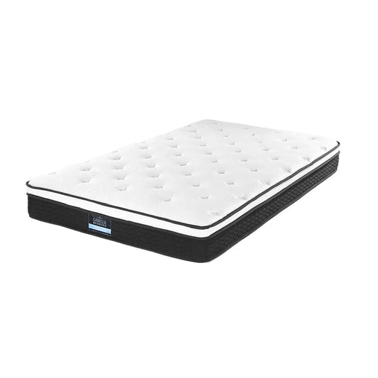 Giselle Bedding 21cm Mattress Euro Top King Single - Mekamart Australia
