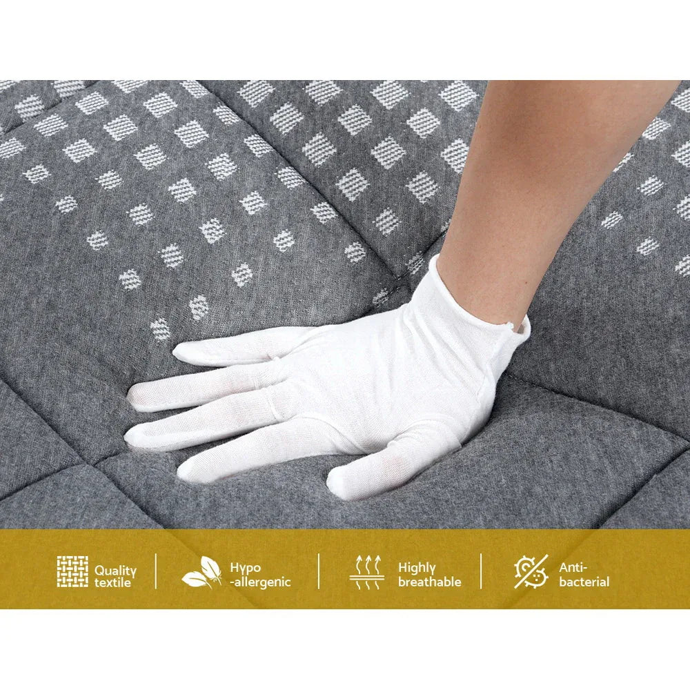 Giselle Bedding 18cm Mattress Pillow Top King Single - Mekamart Australia