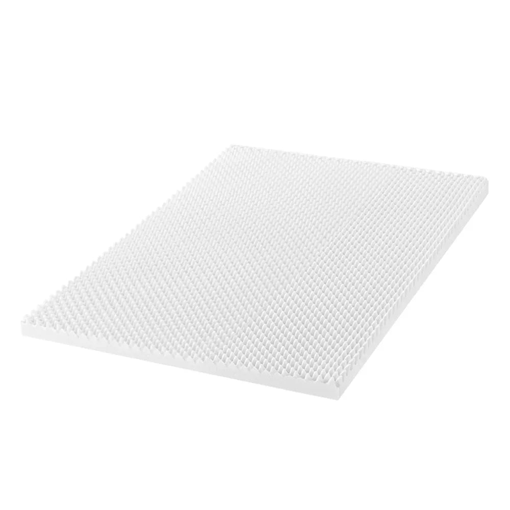 Giselle Bedding Memory Foam Mattress Topper Egg Crate 5cm King Single - Mekamart Australia