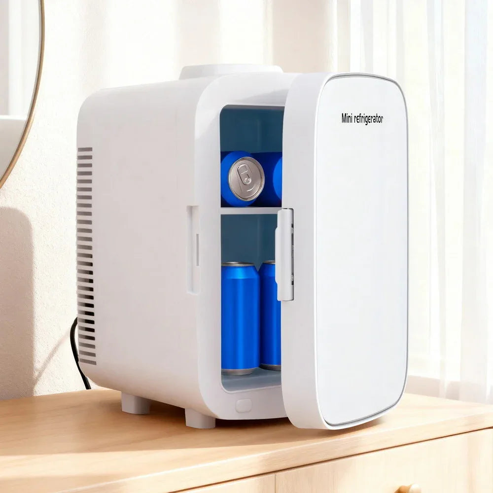 Glacio Mini Fridge Portable 13L White Electric Cooler Warmer 12V 220V - Mekamart Australia