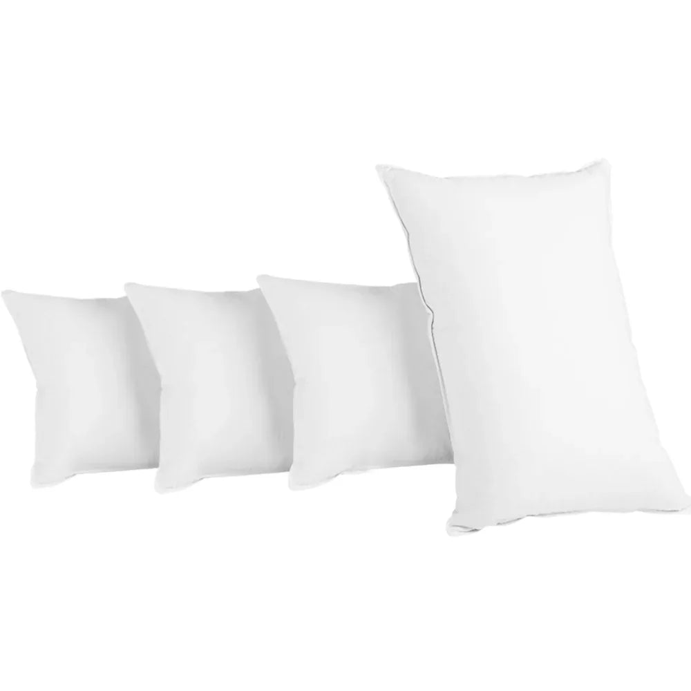 Giselle Bedding 4 Pack Bed Pillow Family Hotel 50X90CM - Mekamart Australia