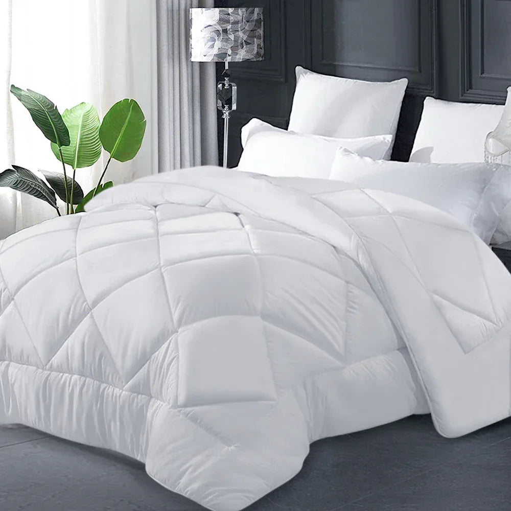 Giselle Bedding 400GSM Microfibre Bamboo Quilt Queen - Mekamart Australia