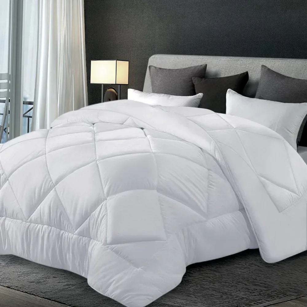 Giselle Bedding 700GSM Microfibre Bamboo Quilt Queen - Mekamart Australia