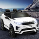 Kids Electric Ride On Car Land Rover Licensed Toy Cars Remote 12V Battery White - Mekamart Australia