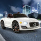 Kids Electric Ride On Car Bentley Licensed EXP12 Toy Cars Remote 12V White - Mekamart Australia