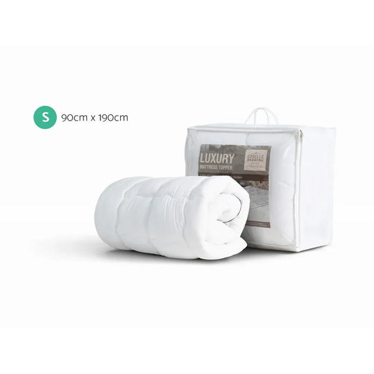Giselle Bedding Mattress Topper Pillowtop - Single - Mekamart Australia
