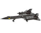 Christmas gift SR-71 Blackbird Reconnaissance Aircraft Building Blocks Set, 183 Pieces Military Model Kit for Kids Aged 6+ & Enthusiasts(SQ71 reconnaissance plane) - Mekamart Australia