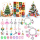 Christmas DIY Jewelry & Craft Advent Calendar(
YD-05&upgraded version,20*17*1.3cm) - Mekamart Australia