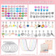 Christmas DIY Jewelry & Craft Advent Calendar(YD-120pcs,16*11*5) - Mekamart Australia
