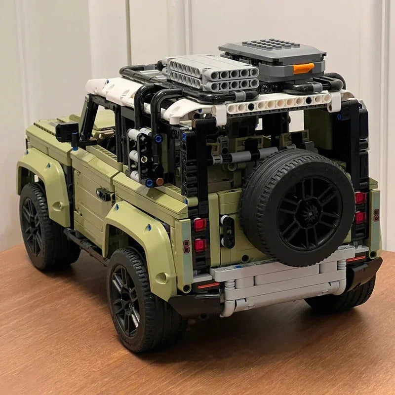 Technical Rover Defender Collector'S Building Blocks Set - Mekamart Australia