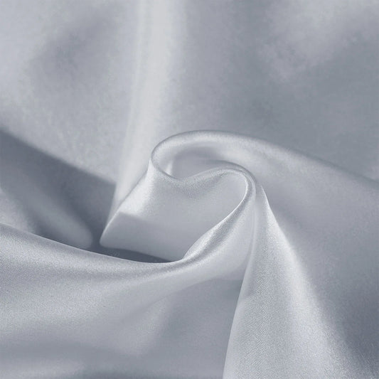 Royal Comfort Pure Silk Pillow Case 100% Mulberry Silk Hypoallergenic Pillowcase - Silver - Mekamart Australia