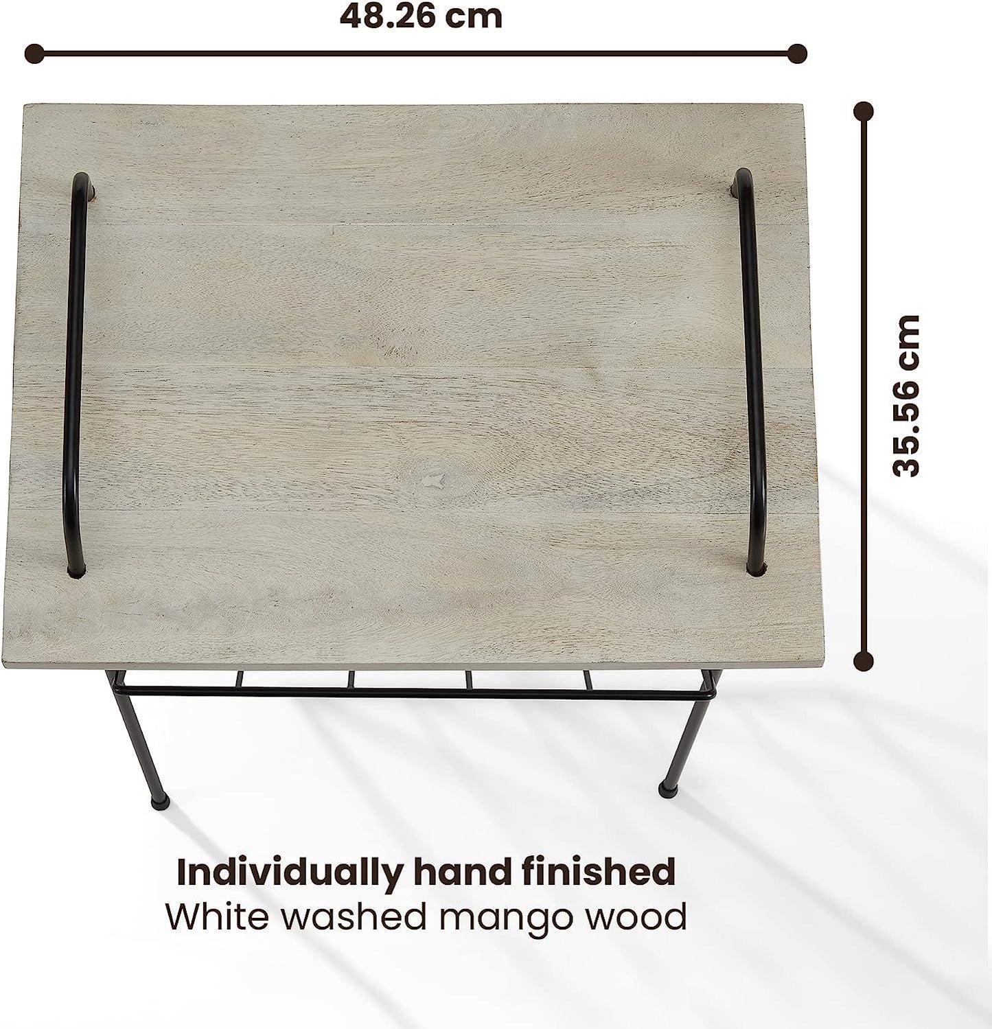 Crosley Wiltshire Turntable Stand Modern Retro White Wash Wood - Mekamart Australia