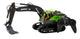 1:18 Scale 13-Channel Alloy Remote Control Excavator Construction Vehicle with Lights, Sound and Steam - Mekamart Australia
