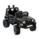 Jeep Inspired Remote Controlled Ride-on Electric Car (Black) - Mekamart Australia