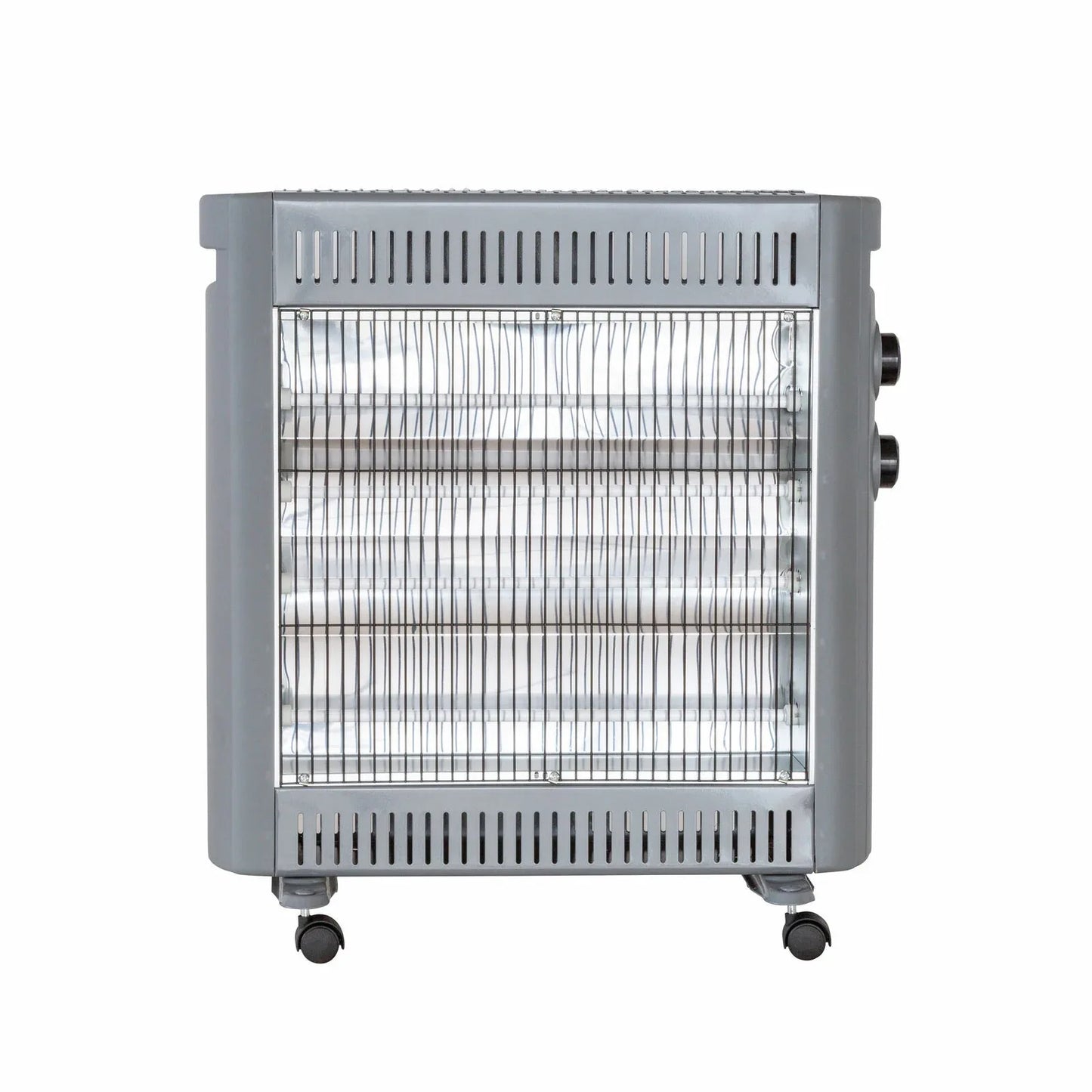 2200W Quartz Infrared Radiant Heater with Adjustable Thermostat and 2 Power Settings - Mekamart Australia
