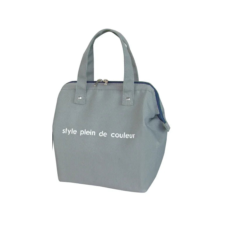 Insulated Thermal Cooler Lunch Bag Portable Picnic Storage Bag Pouch 22*14*25cm - Mekamart Australia