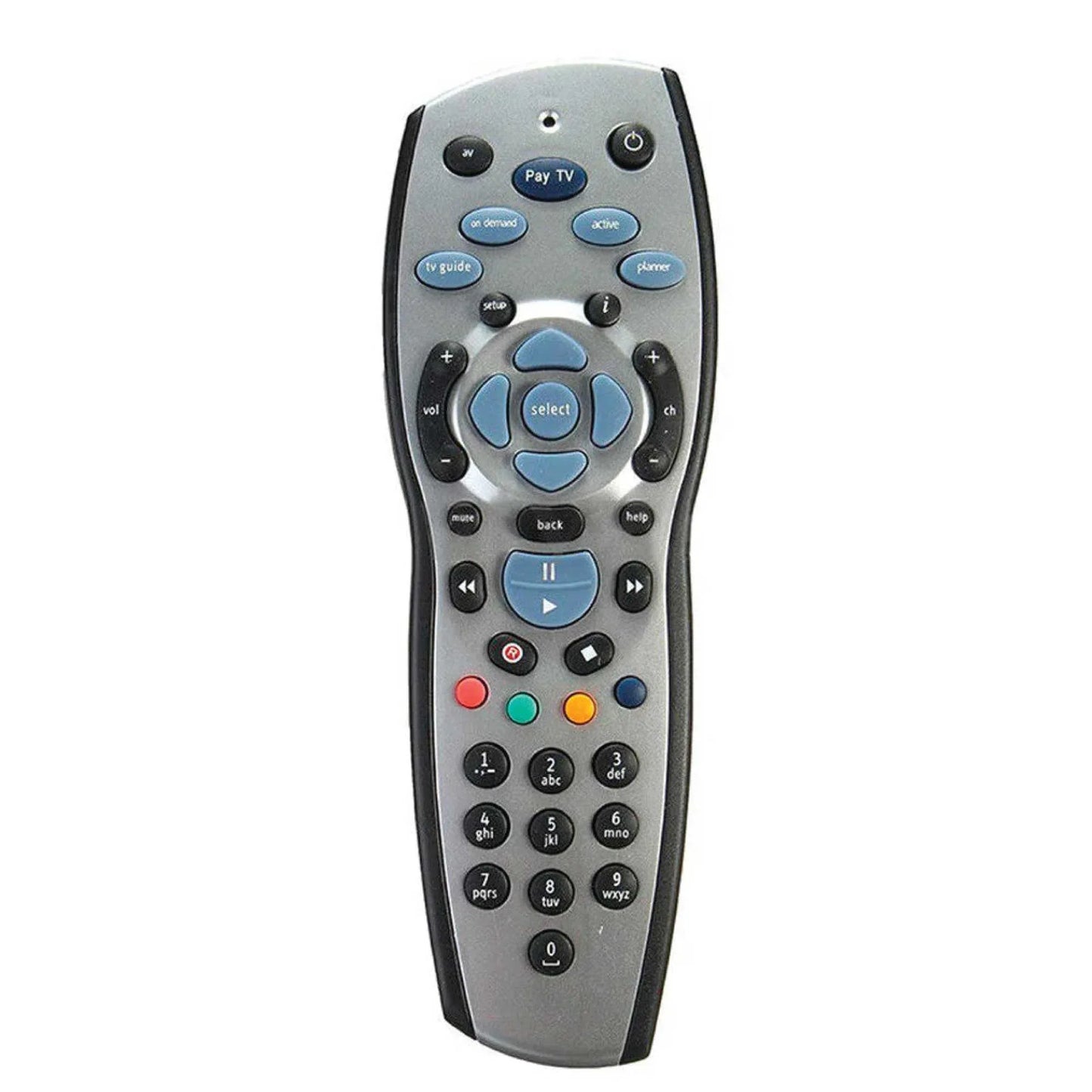 2x Tooleroo PayTV Remote Control Compatible with Foxtel MYSTAR SKY NZ - Silver - Mekamart Australia