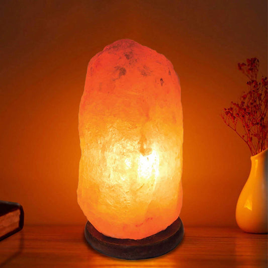 12V 12W 5Kgs Himalayan Pink Salt Lamp Natural Rock Crystal Light Bulb On/Off - Mekamart Australia