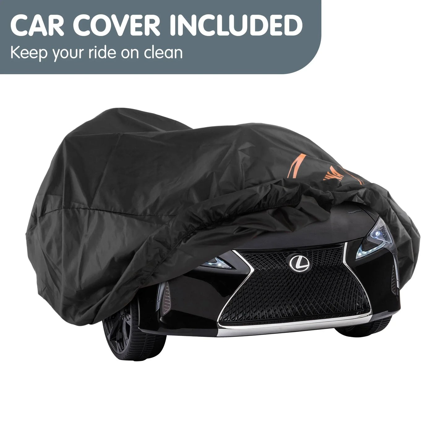 Kahuna Licensed Lexus LC 500 Kids Electric Ride On Car - Black - Mekamart Australia