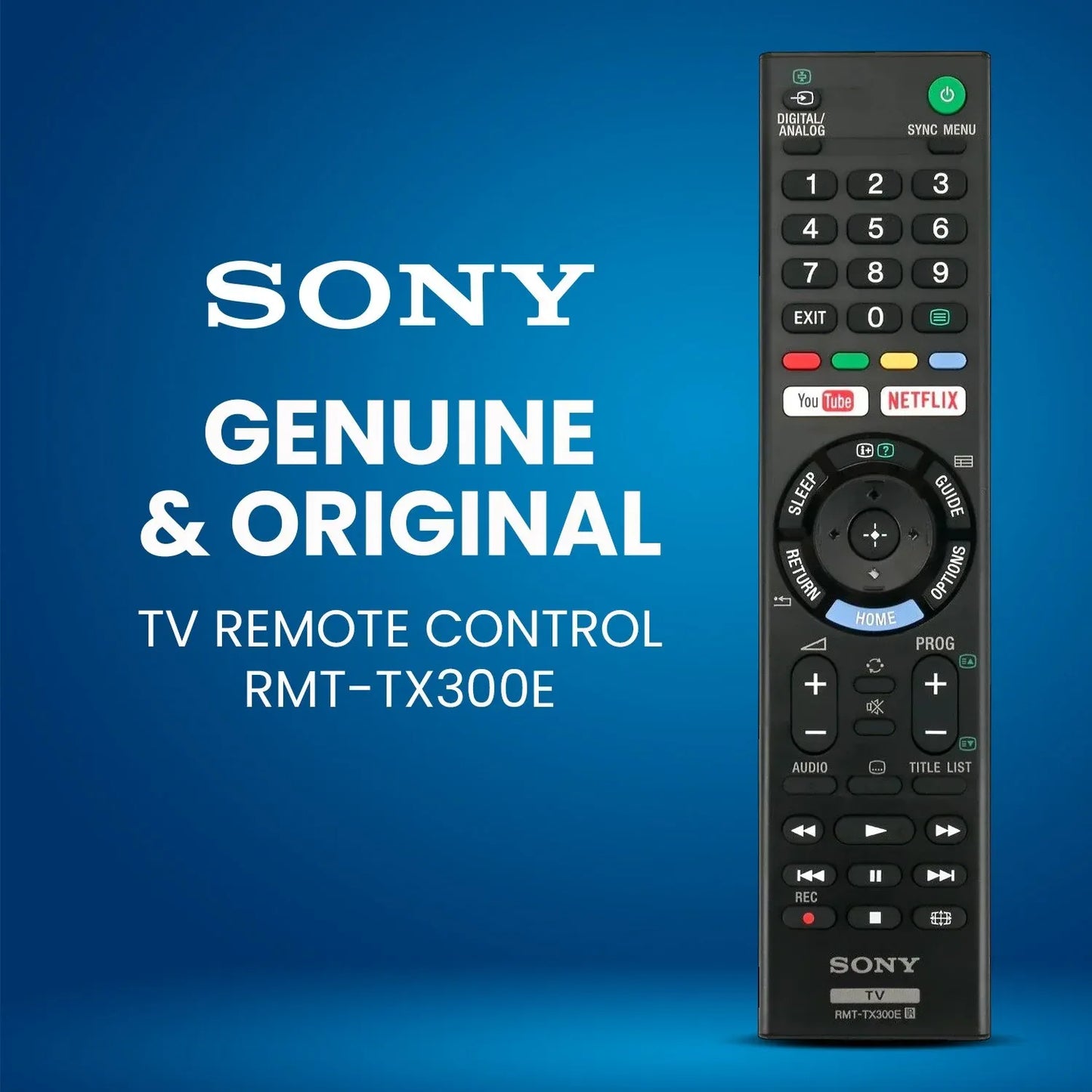 Sony Tv Remote Control - Rmt-tx300e - Mekamart Australia