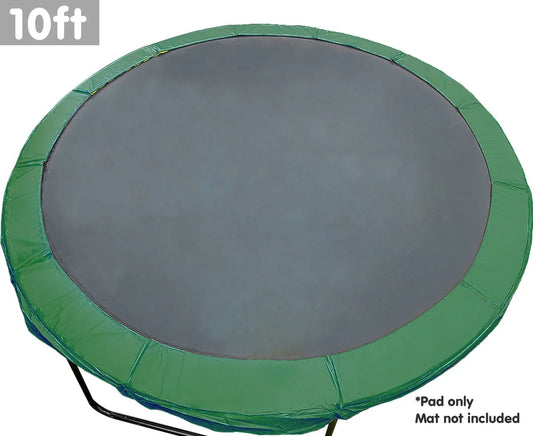 Kahuna 10ft Trampoline Replacement Spring Pad Round Cover - Green - Mekamart Australia