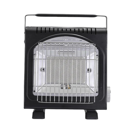 AMZ 1700W 2-in-1 Portable Outdoor Camping Butane Gas Heater Stove Steel Iron Aluminium Metal Manual Application for Travel - Mekamart Australia