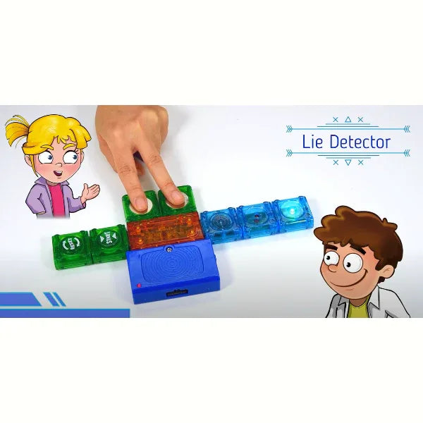 Tronex 58 Coding Lie Detector STEM Toy Build Your Own Learning Kit - Mekamart Australia