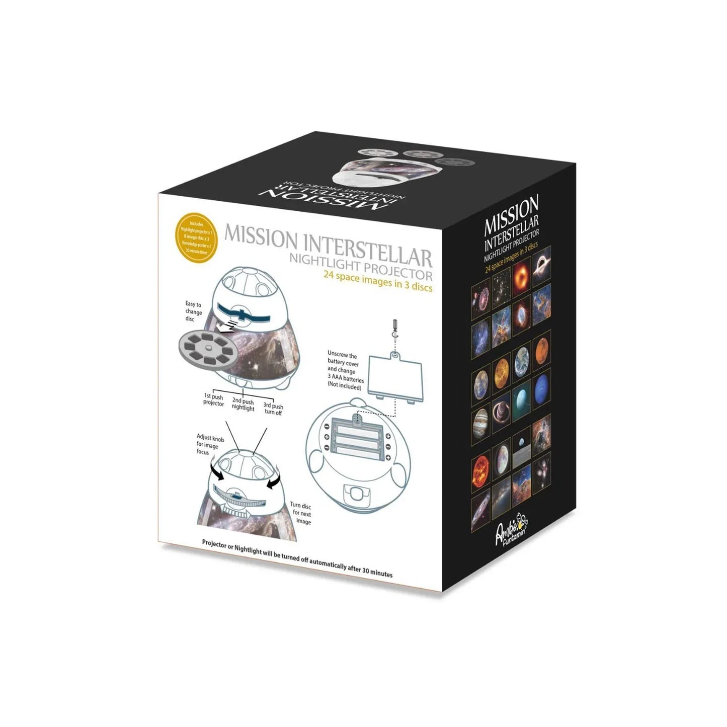 Mission Interstellar Dreamy Sky Night Light Projector - Kids STEAM Toy - Mekamart Australia