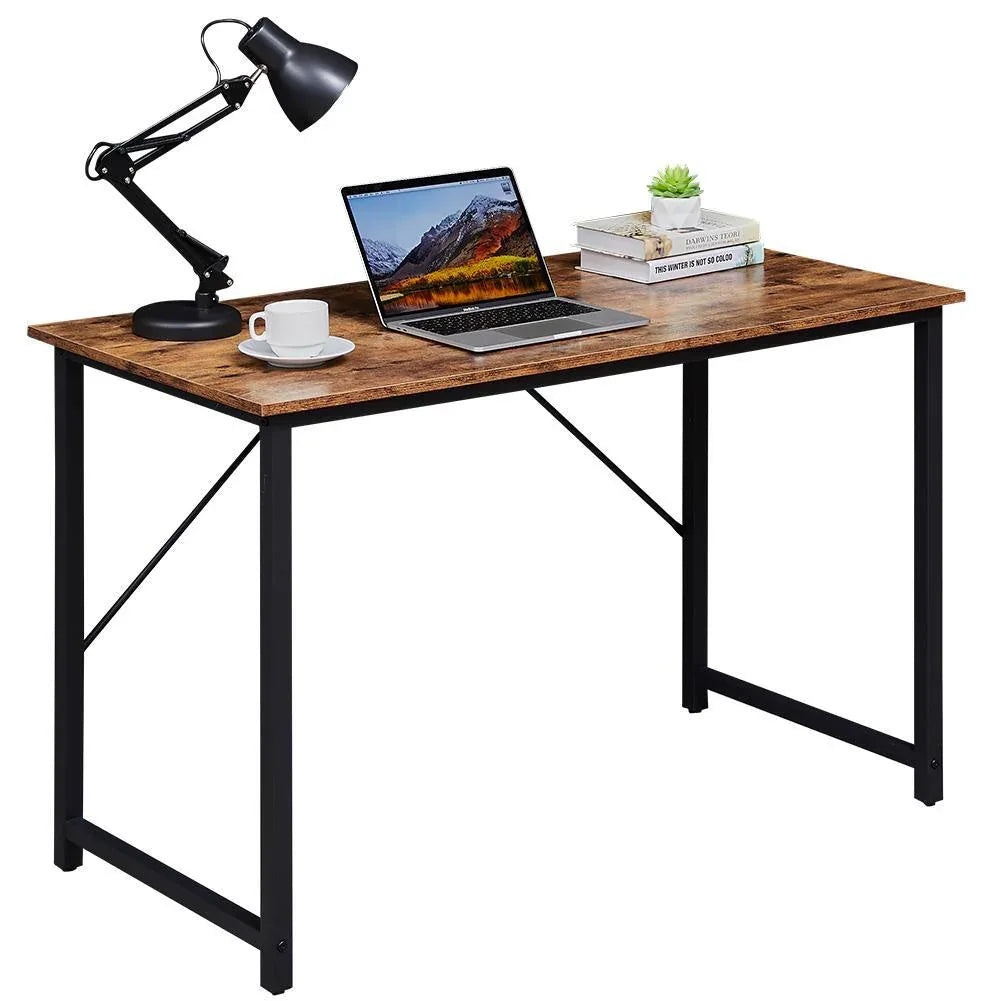 YES4HOMES Computer Desk, Sturdy Home Office Desk for Laptop, Modern Simple Style Writing Table, Multipurpose Workstation - Mekamart Australia
