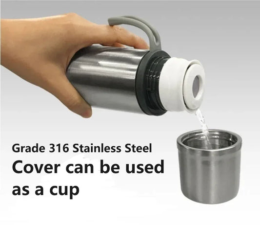 Perfect Sus 316 Thermal Bottle - Silver - Mekamart Australia