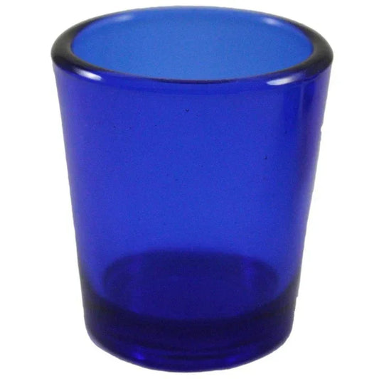 10 Pack Blue Glass Votive Tealight Candle Holders House Party Centerpiece Xmas Wedding Decor Glass Candlestick Party Decorations Bridal Baby Shower Event - Mekamart Australia